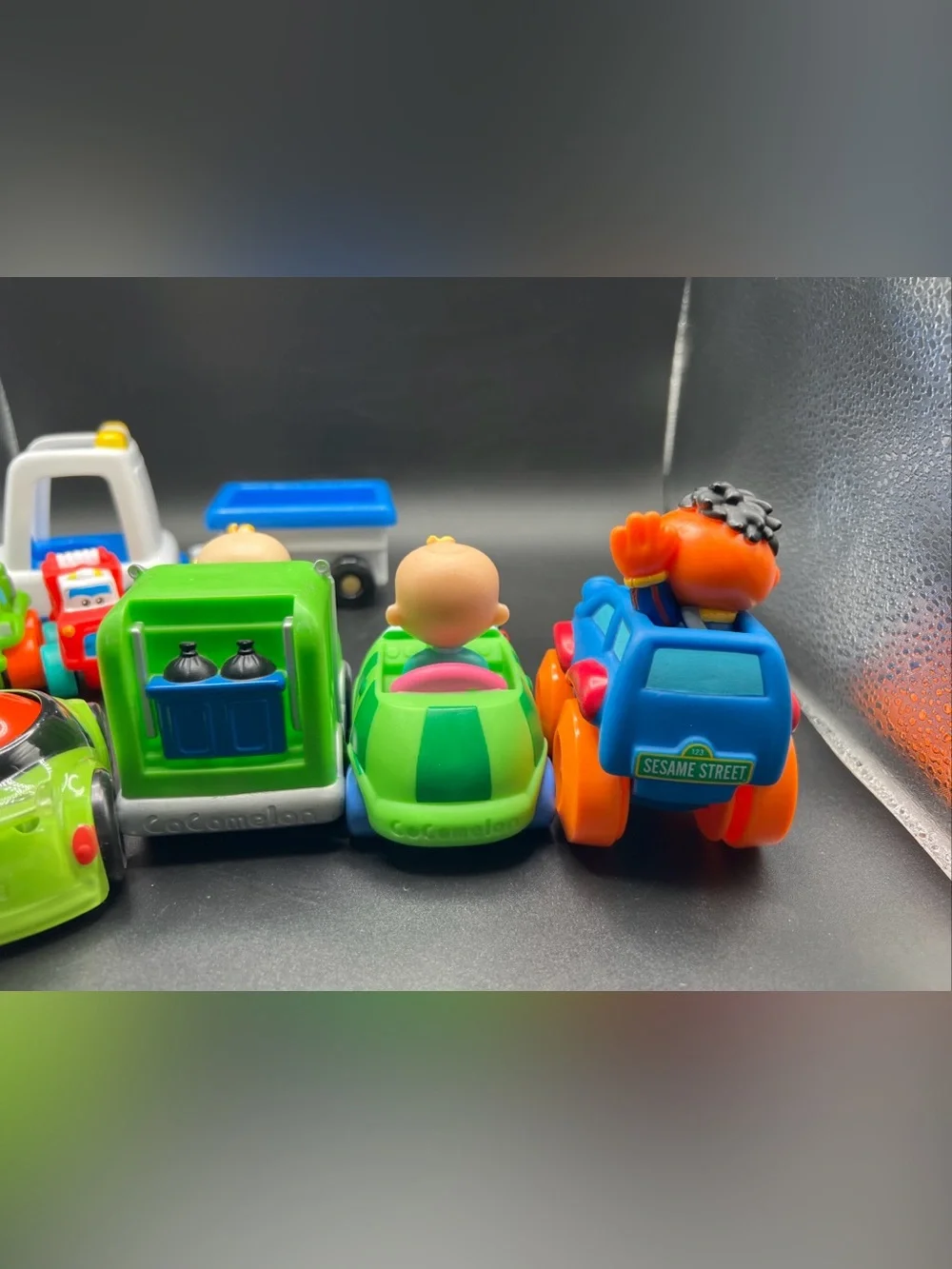 Lot Of Toddler Plastic Vehicles Car Truck Plane Fisher Price Cocomelon Ernie